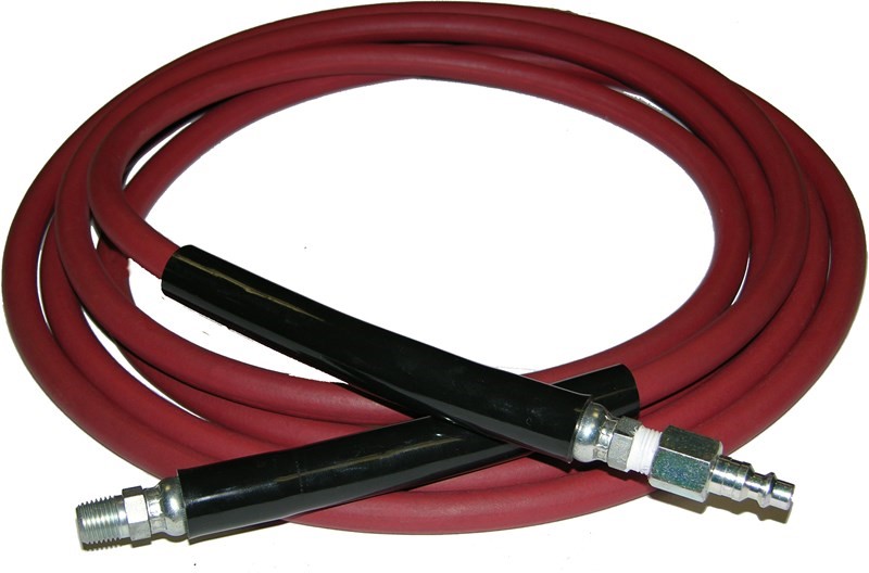 1/4" Hose with Male Connector, 15' Long 998
