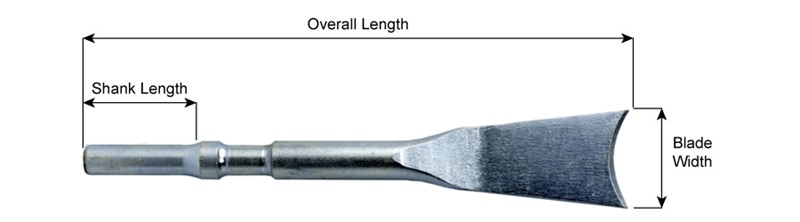 .498 Turn-Type Shank, Kwik Cutter, 9" Long 3080-PL